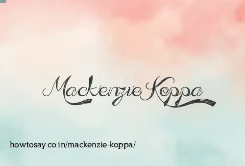 Mackenzie Koppa