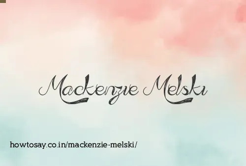 Mackenzie Melski