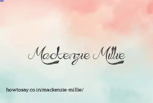 Mackenzie Millie