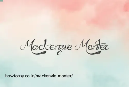 Mackenzie Monter