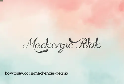 Mackenzie Petrik
