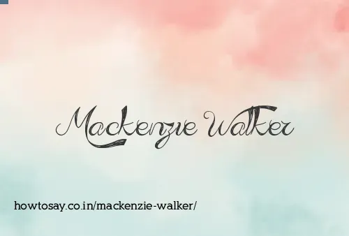 Mackenzie Walker