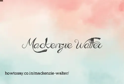 Mackenzie Walter
