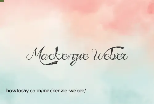 Mackenzie Weber