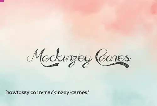 Mackinzey Carnes