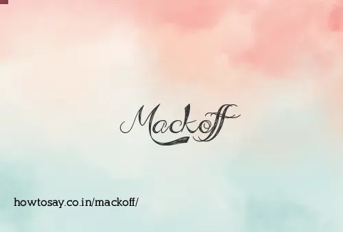 Mackoff