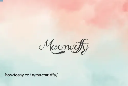 Macmurffy