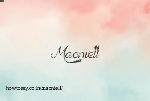 Macniell