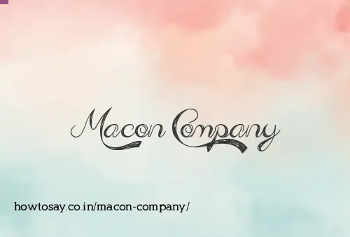 Macon Company