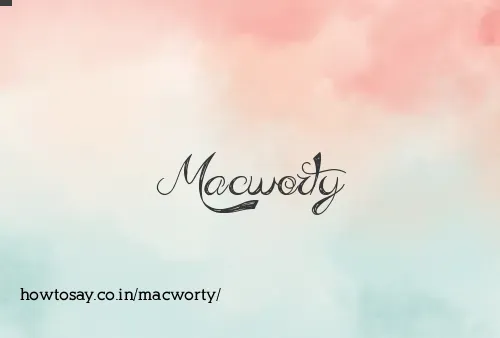 Macworty