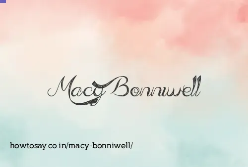Macy Bonniwell