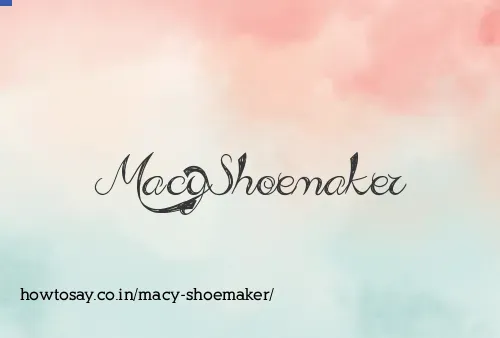 Macy Shoemaker