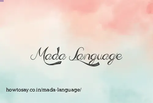 Mada Language