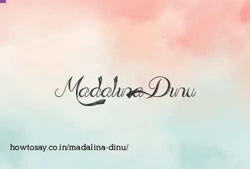 Madalina Dinu