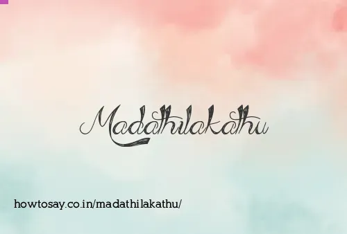Madathilakathu
