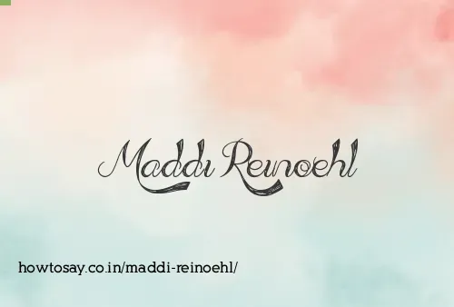 Maddi Reinoehl