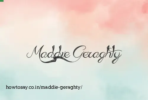 Maddie Geraghty