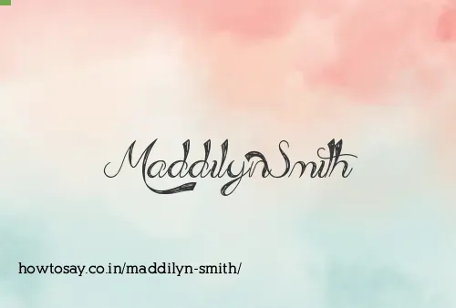 Maddilyn Smith