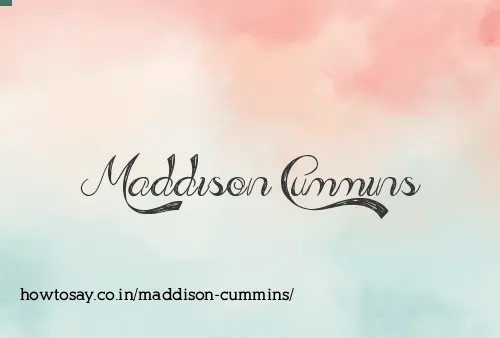 Maddison Cummins