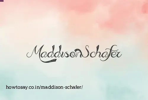 Maddison Schafer