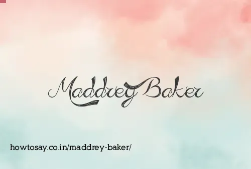 Maddrey Baker