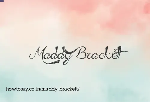 Maddy Brackett