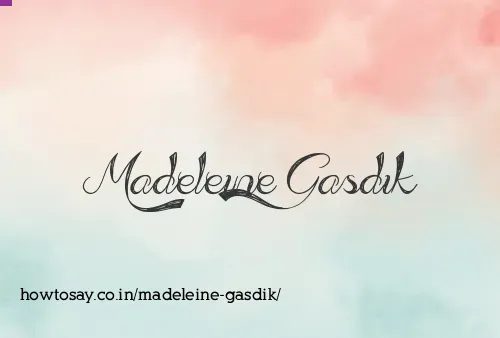 Madeleine Gasdik