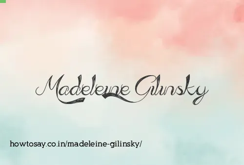 Madeleine Gilinsky
