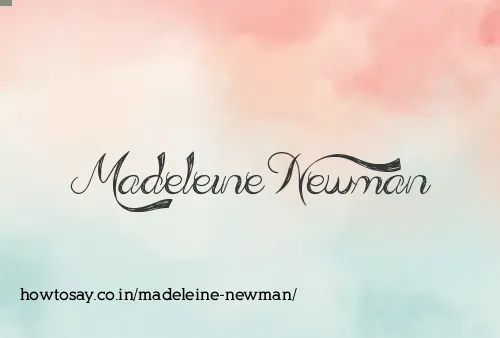 Madeleine Newman