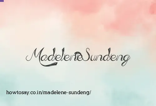 Madelene Sundeng