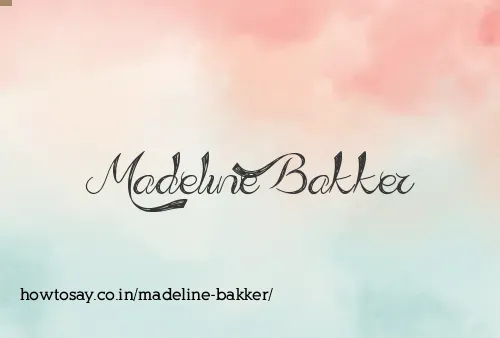 Madeline Bakker