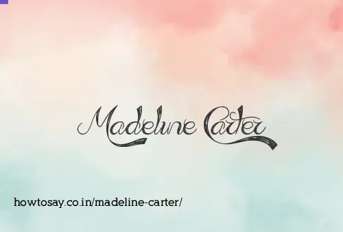 Madeline Carter