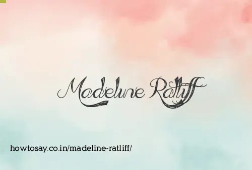 Madeline Ratliff