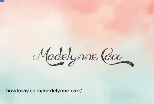Madelynne Carr