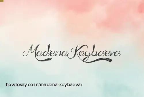 Madena Koybaeva