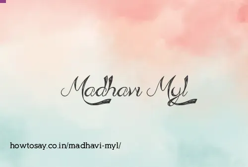 Madhavi Myl