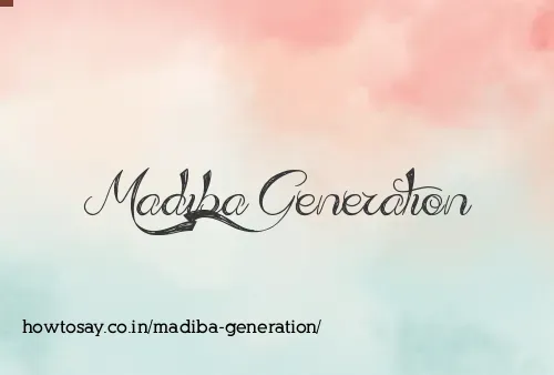 Madiba Generation
