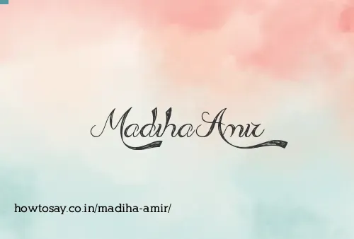 Madiha Amir