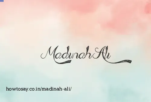 Madinah Ali