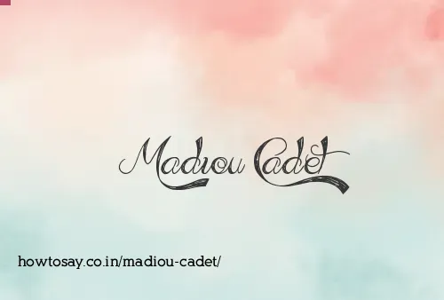 Madiou Cadet