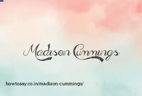 Madison Cummings