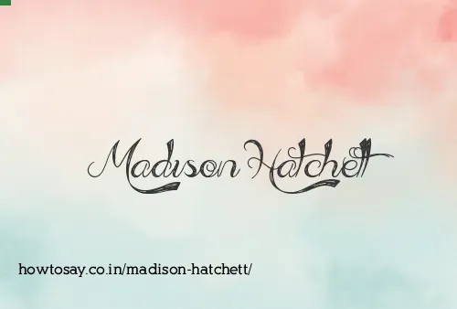 Madison Hatchett