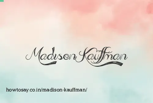 Madison Kauffman