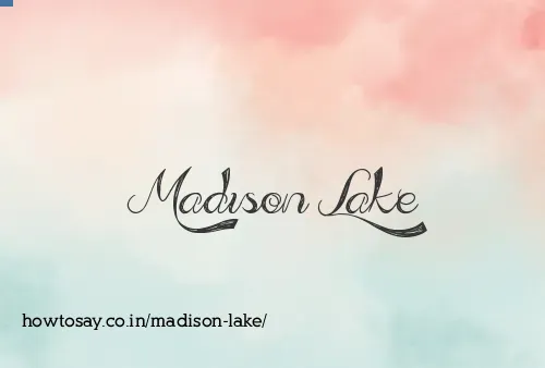 Madison Lake