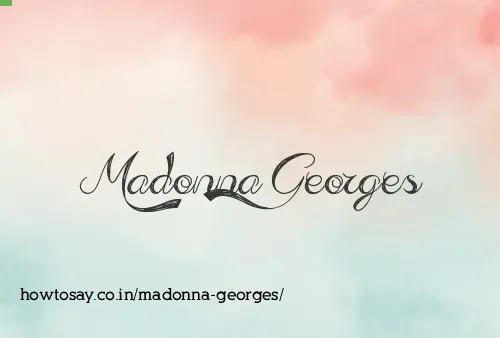 Madonna Georges