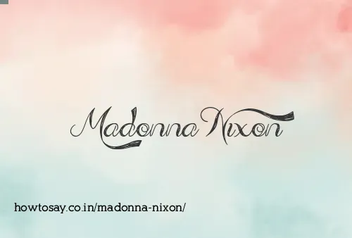 Madonna Nixon