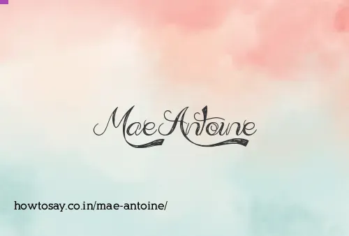 Mae Antoine