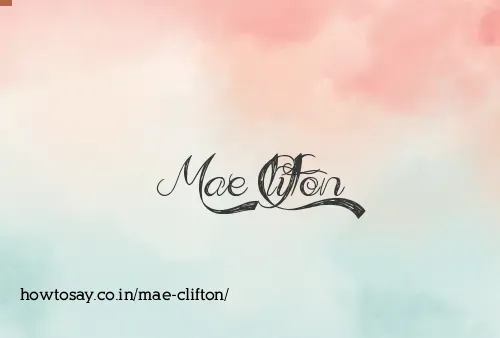 Mae Clifton