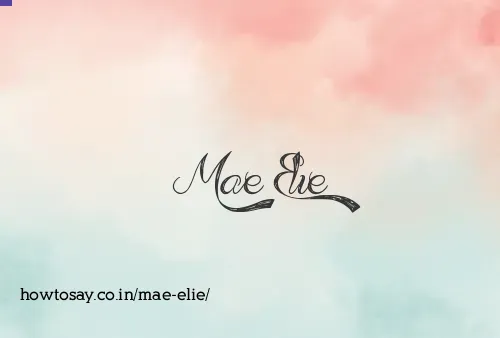Mae Elie