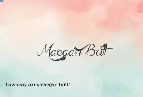 Maegan Britt